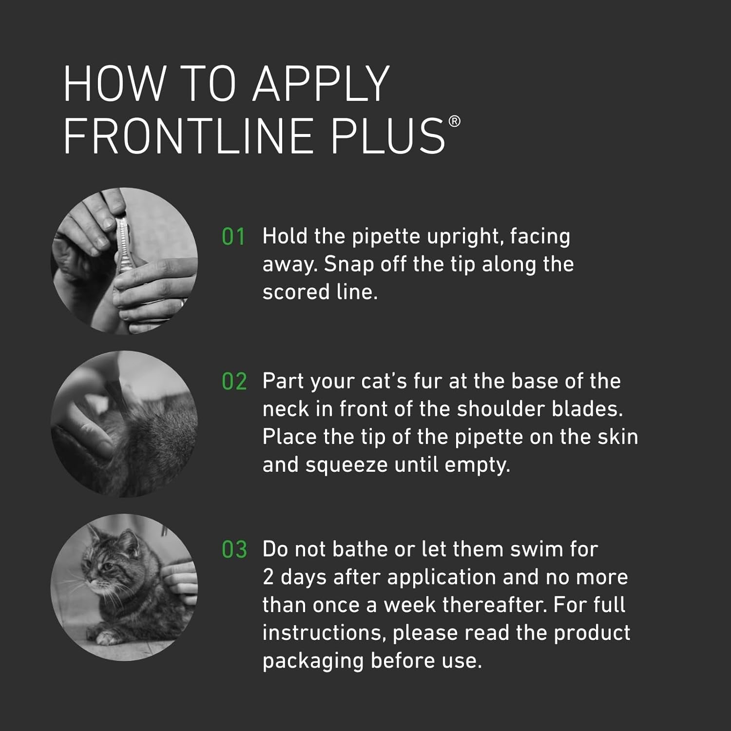 plus Flea & Tick Treatment for Cats and Ferrets - 6 Pipettes